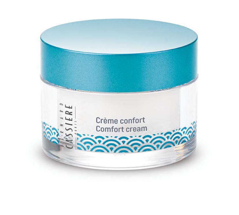BERNARD CASSIERE SPIRULINA COMFORT CREAM- SPIRULINA YOUTH CARE - MAKE PEACE WITH YOUR AGE! SPIRULINA to fight against oxidative stress and internal pollution Brown Seaweed to protect collagen fibers and preserve elastin Butterfly Bush flower for Protection against blue light effects Criste marine extract for ceramide booster Tree Fern extracts for tensing properties Recommended for normal to combination skin over 30yrs For best results: use Morning and Evening (avoid eye contour) 50 mL