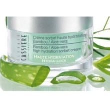 Load image into Gallery viewer, BERNARD CASSIERE ALOE-VERRA HIGH HYDRATION SORBET CREAM 50 ml Bamboo, Aloe extracts and sodium hyaluronate for hydration Lilly of the valley extracts to reinforce skin&#39;s protective barrier and limit water loss Recommended for oily/combination, dehydrated skin  Use morning and evening or combine with Aquasleeping
