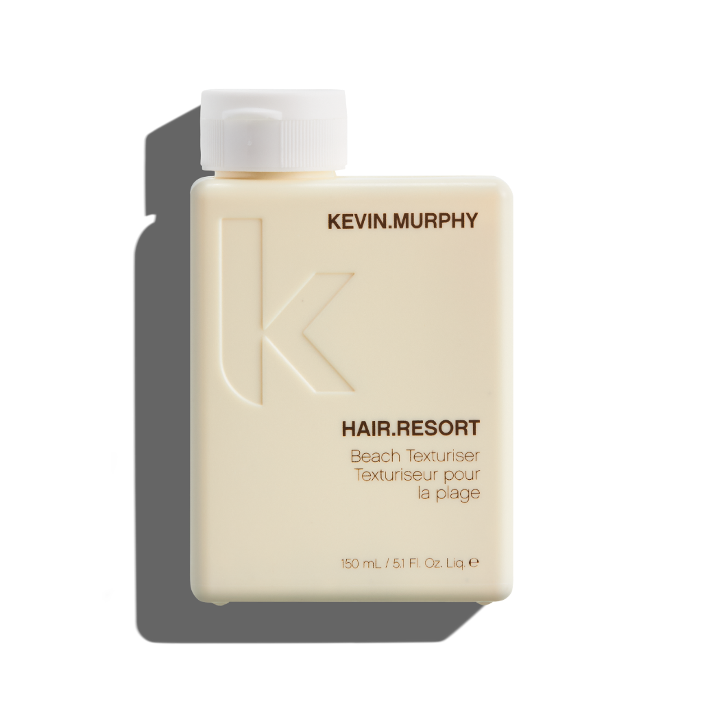 Kevin Murphy - hair resort 150ml Get the iconic look that Kevin Murphy is renowned for sexy, surfer texture that defines messy beach hair. An oil-free texturiser and finishing product in-one, HAIR.RESORT allows you to squish, scrunch, and mess-up your doo until you achieve just the right texture and look.