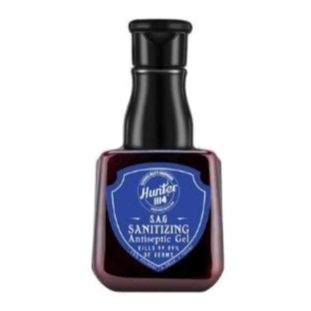 S.A.G. SANITIZING ANTISEPTIC GEL 100ML Hunter 1114 provides all the luxury benefits a man needs including hand sanitizer. What and Why: 75% Alcohol Kills 99.99% germs