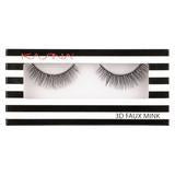 KASINA EYELASHES Professional Band Lashes  Vegan MINK quality but Synthetic source  Tapered Ends - for Seamless Blending with your Natural lashes Black