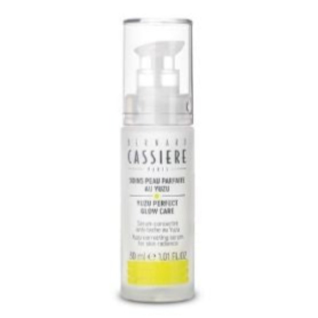 BERNARD CASSIERE Yuzu correcting serum Yuzu extract, white tea and vitamice C Apply twice a day on clean and dry skin Recommended for all skin types 30ml