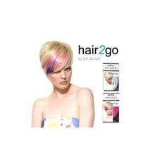 Load image into Gallery viewer, &#39;Hair 2 Go&#39; - PINK Clip-in bang(fringe) extensions Natural-feeling fibre  Add Style and Volume May be heat-styled up to 180F 6&quot;  
