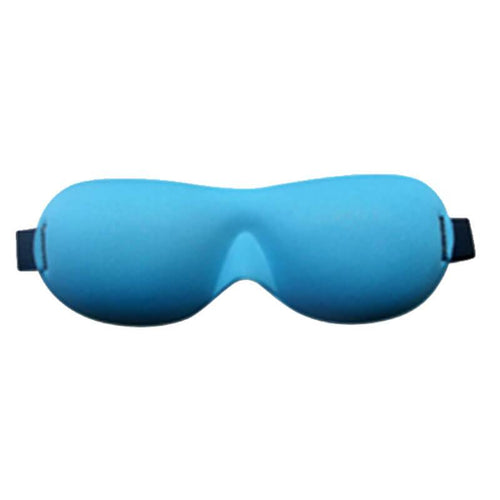 Relaxing Sleep Mask  What and why:  Velcro adjustable strap Raised pockets to protect lashes & allows you to comfortably blink if needed Lightweight & comfortable Great to use during travel, business trips, meditations & naps!