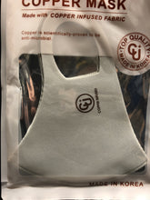 Load image into Gallery viewer, Copper infused fabric Copper is scientifically proven to be anti-microbial Top Quality Uv protection Antibacterial Cooling Reusable, washable Deodorization V fitting Hand wash with warm water &amp; air dry. Do not machine wash.
